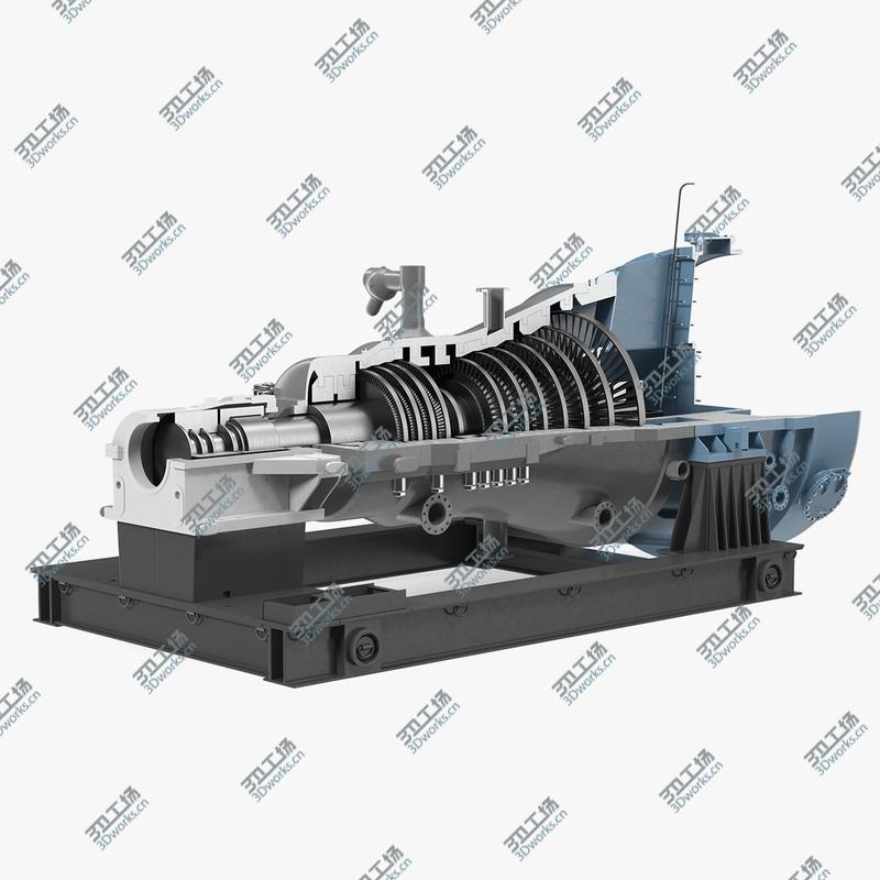 images/goods_img/202105073/3D Cross Section of Steam Turbine/1.jpg